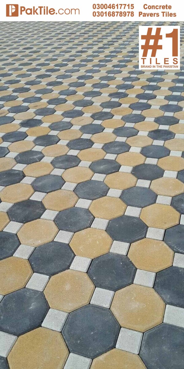 Outdoor Concrete Pavers Tiles Design