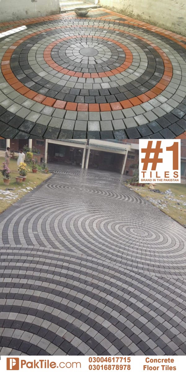 Outdoor floor tiles design in Lahore