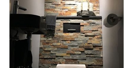 Washroom Stone Wall Cladding Tiles