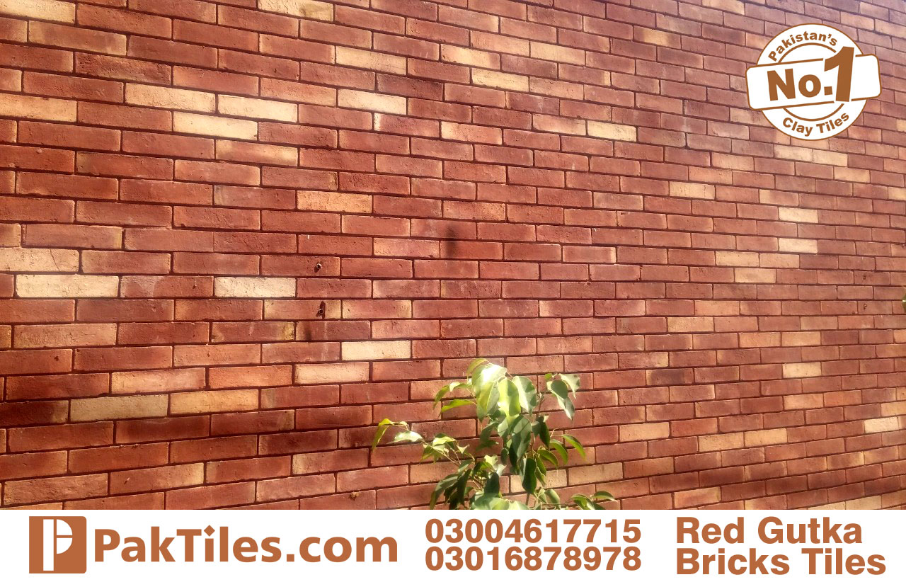 front facing tiles red brick