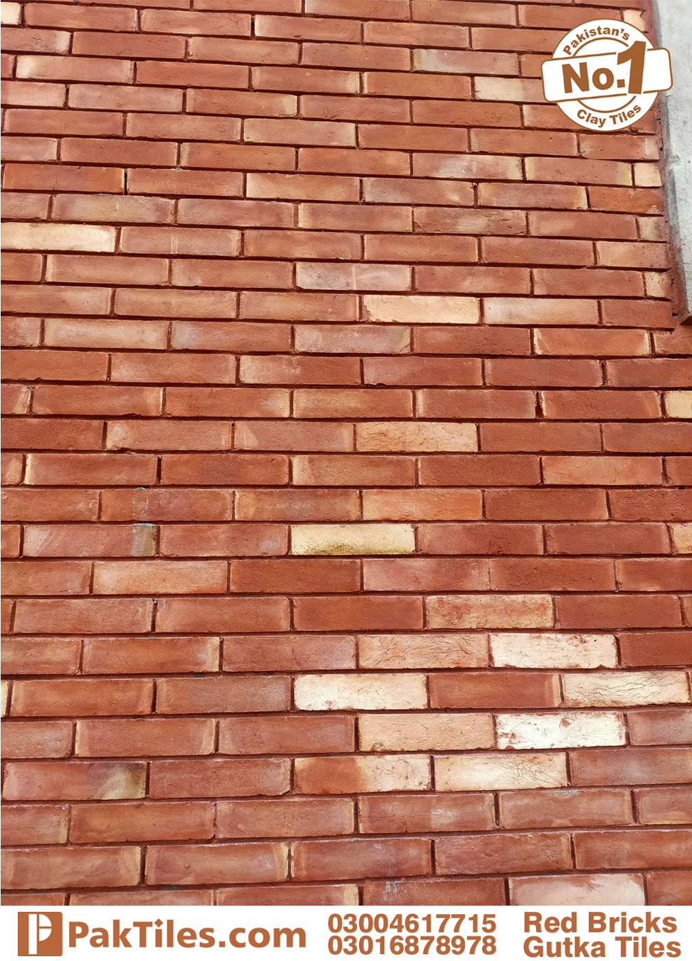 Natural Red Bricks Wall tiles