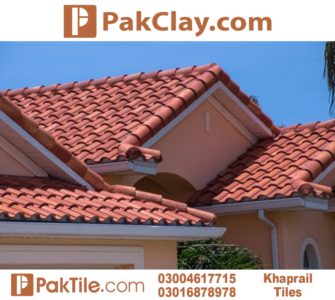 Modern latest khaprail design house roof tiles