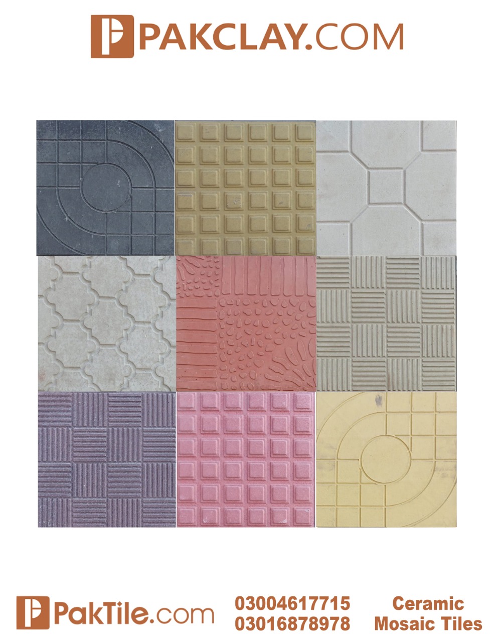 6 Pak Clay Tiles Lahore Concrete Pavers Tiles Design