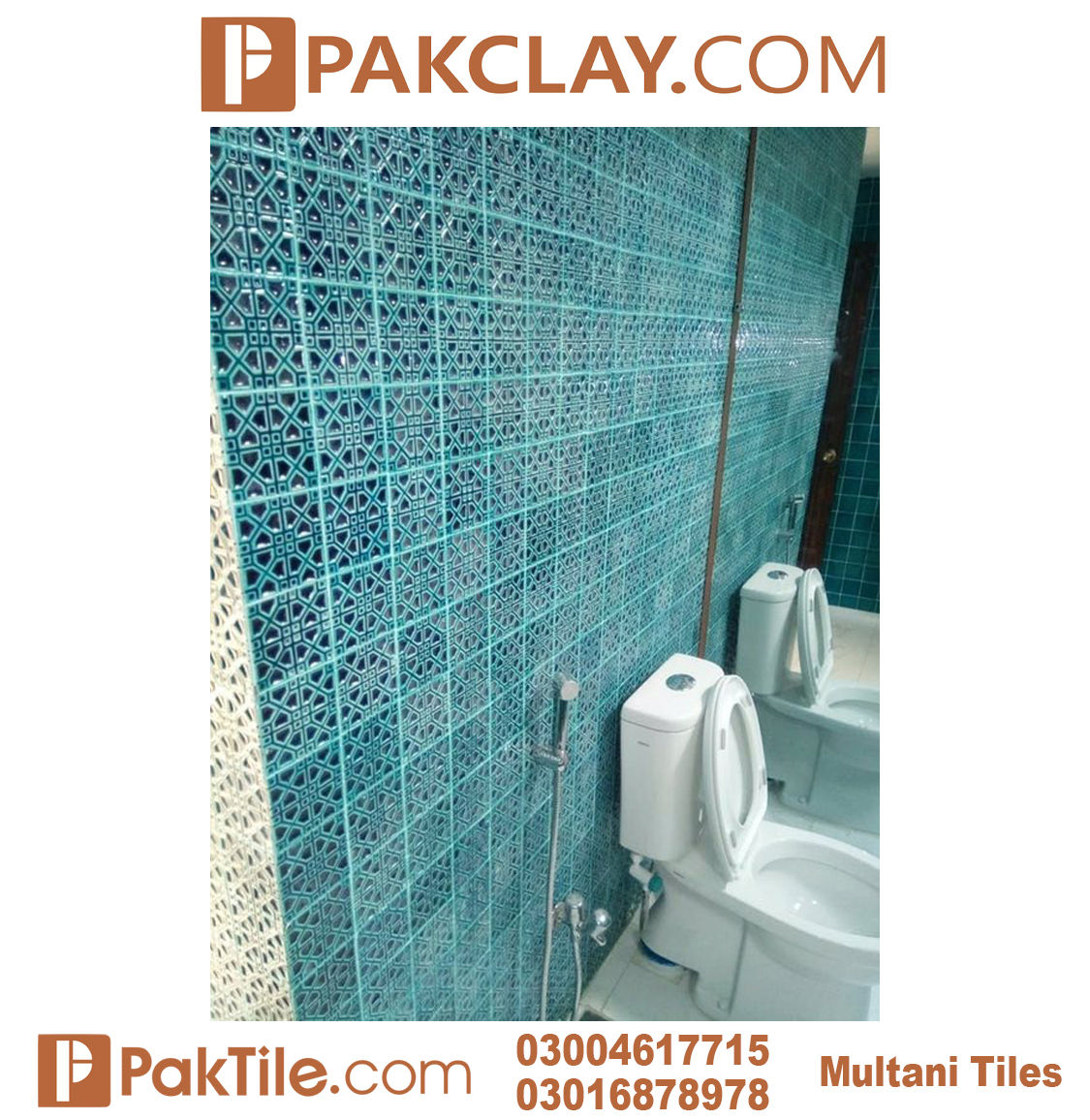 6 Washroom Moroccan Tiles in Pakistan