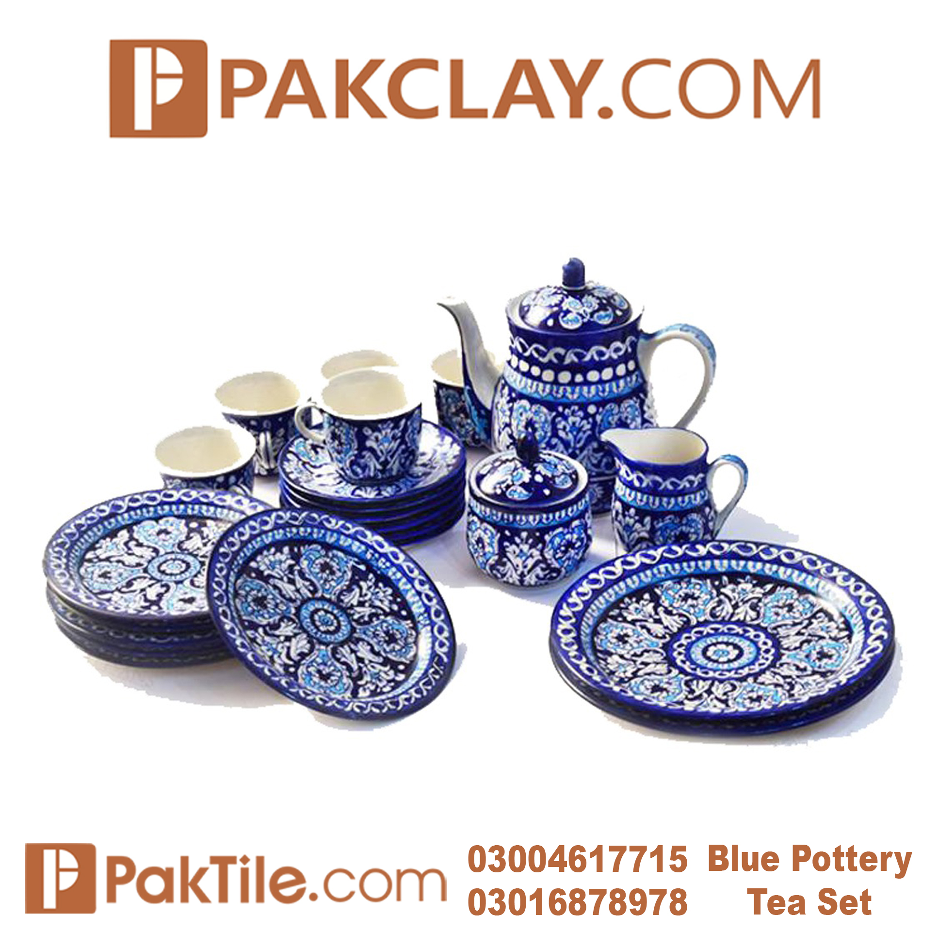 11 Blue Pottery Tiles Price in Karachi.