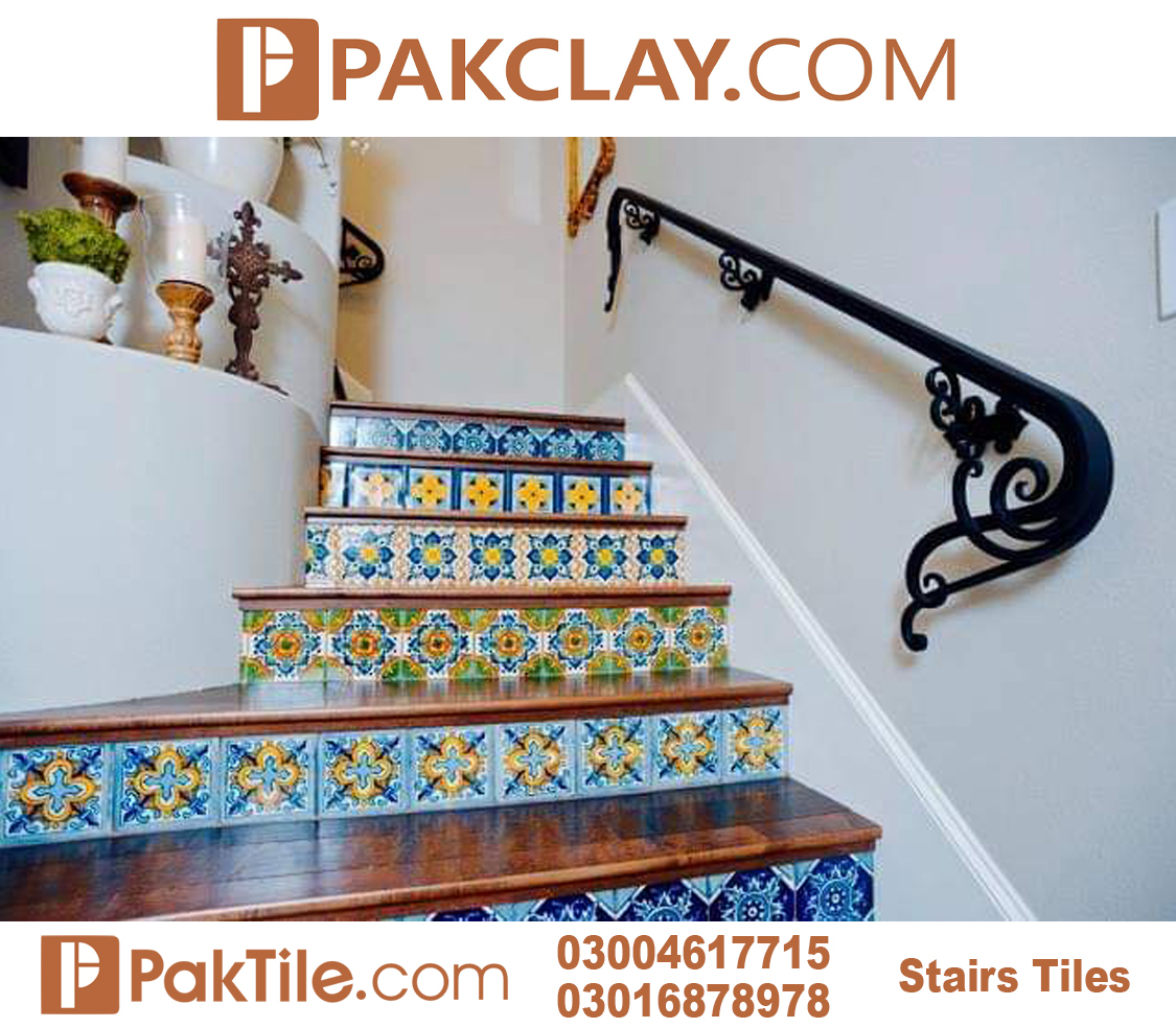 1 Pak Clay Staircase Tiles Texture