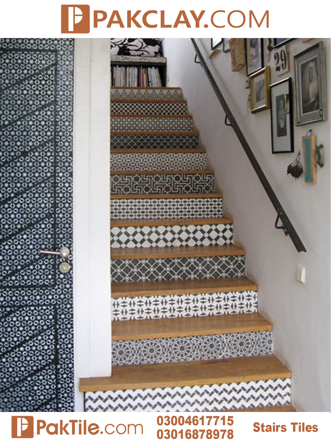 7 Pak Clay Staircase Tiles Design in Karachi