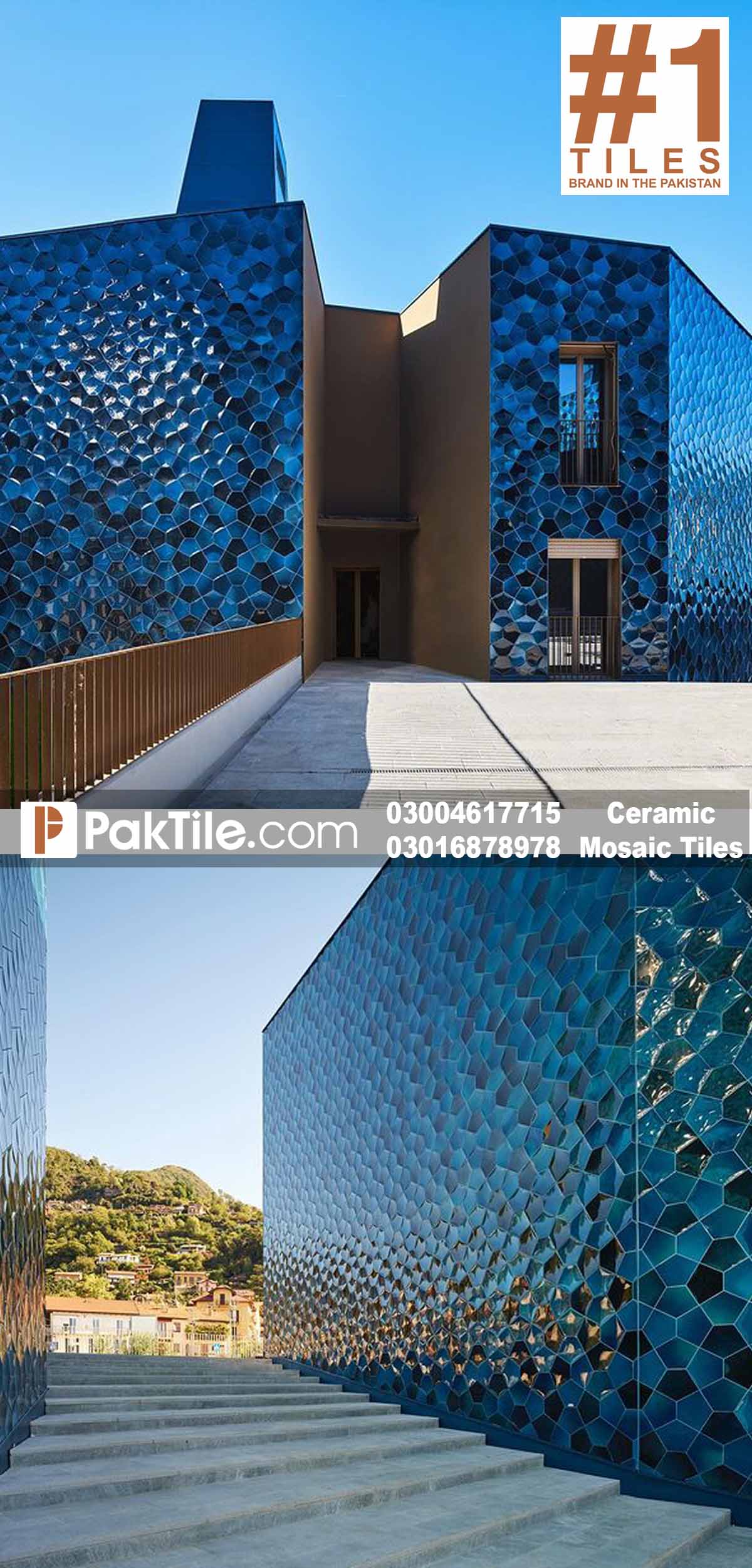 Pak Clay Moroccan Mosaic Outdoor Tiles Design