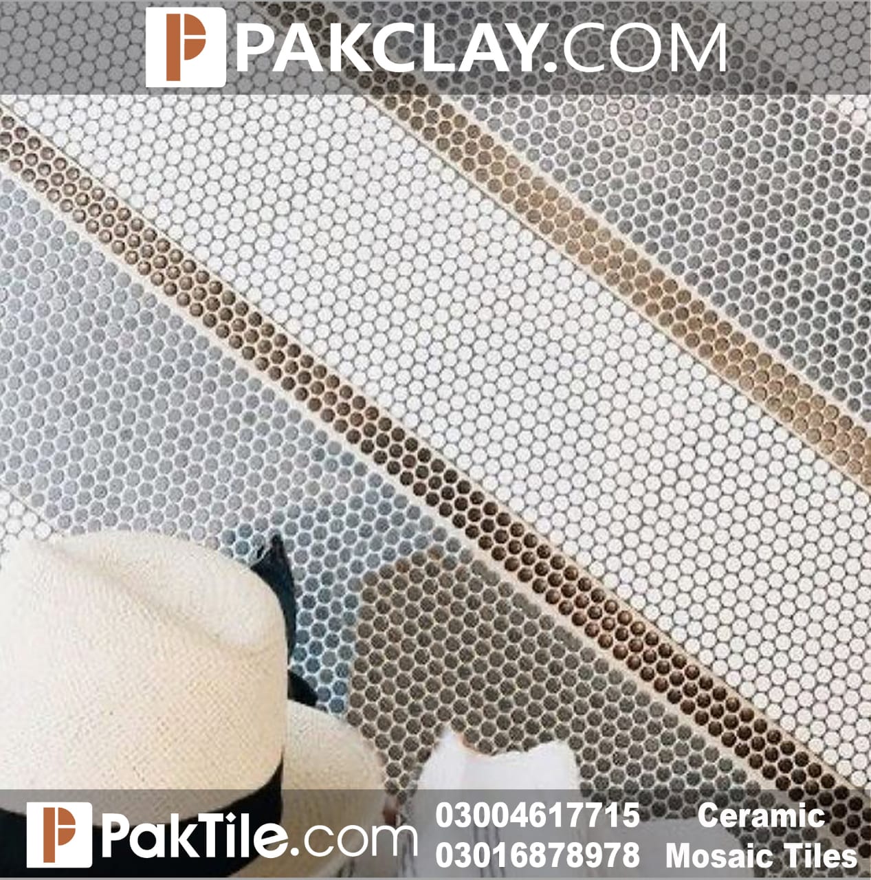 Pak Clay Moroccan Mosaic Floor Tiles