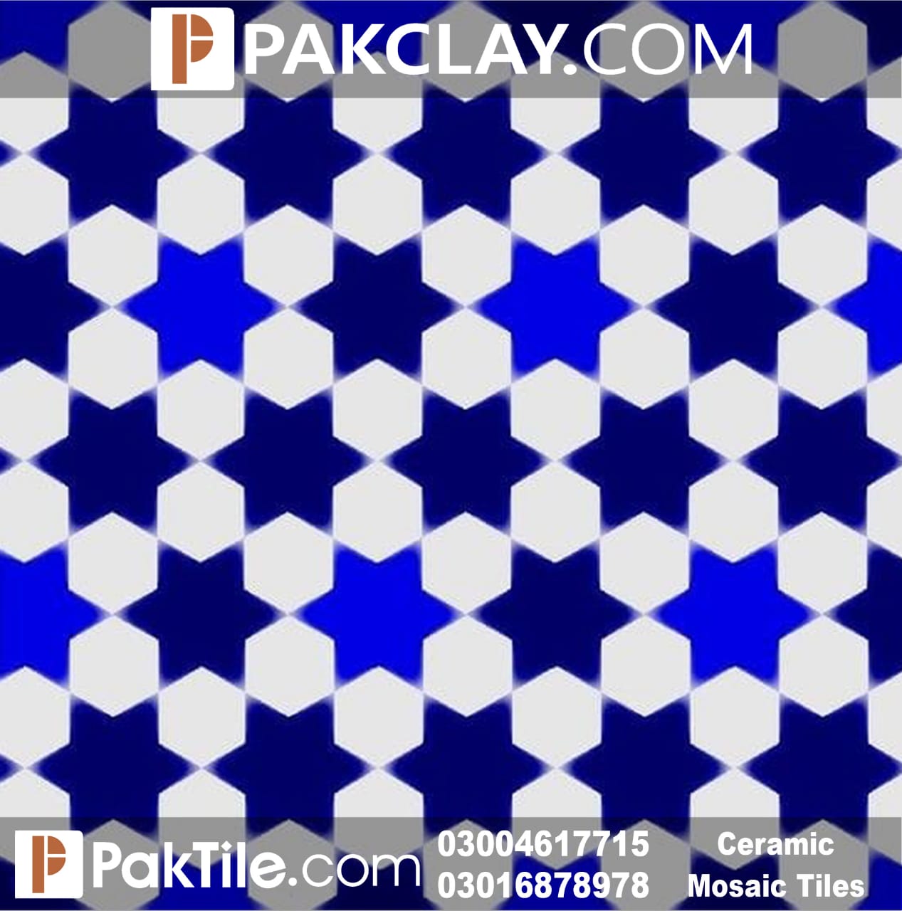 Pak Clay Star Mosaic Tiles in Islamabad