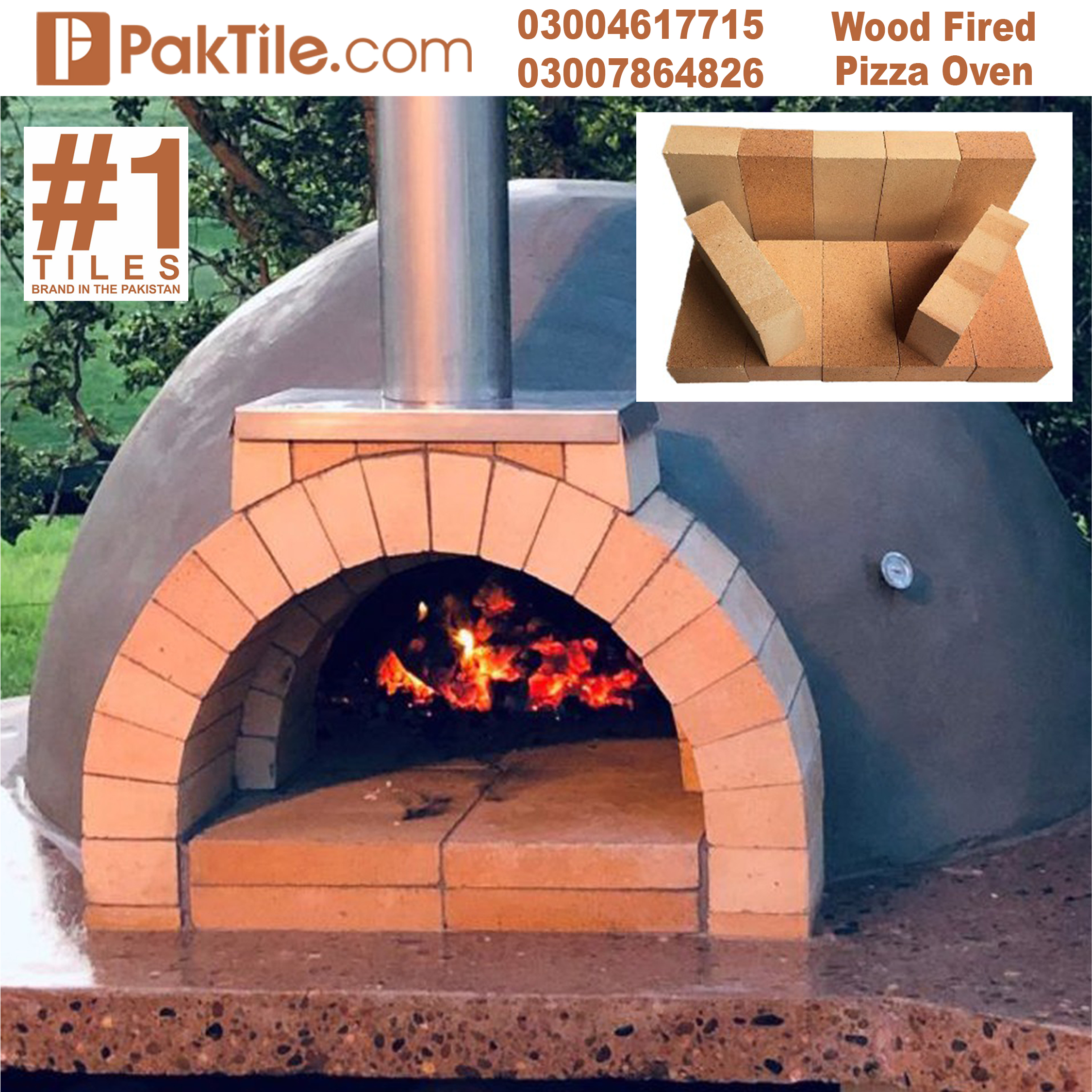 Commercial Outdoor Wood Fired Pizza Oven