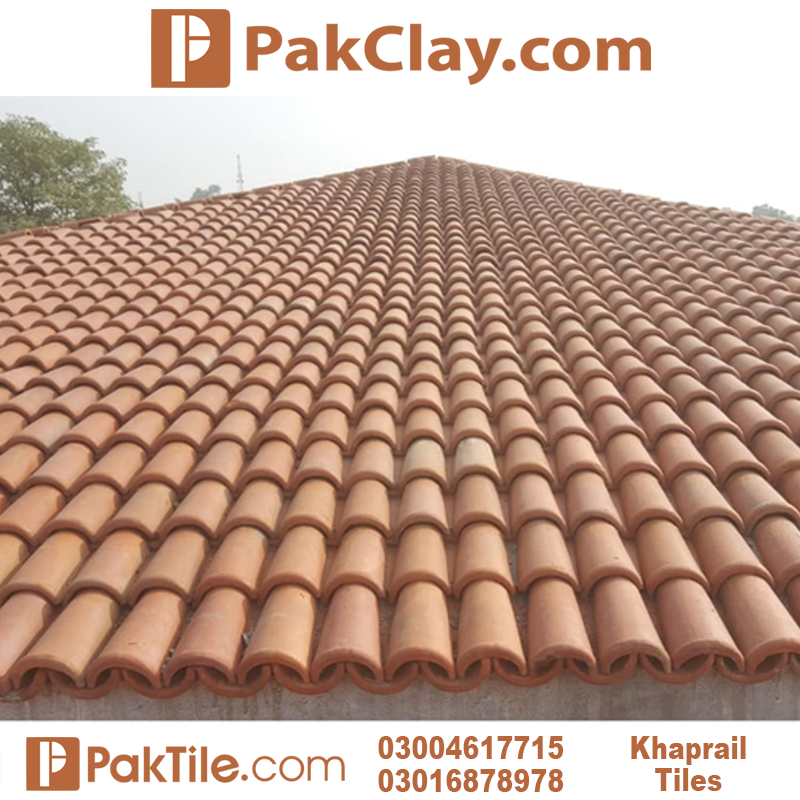 Red Khaprail Tiles Design