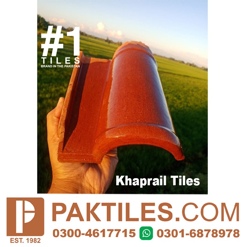Red Khaprail Roof Tiles Design