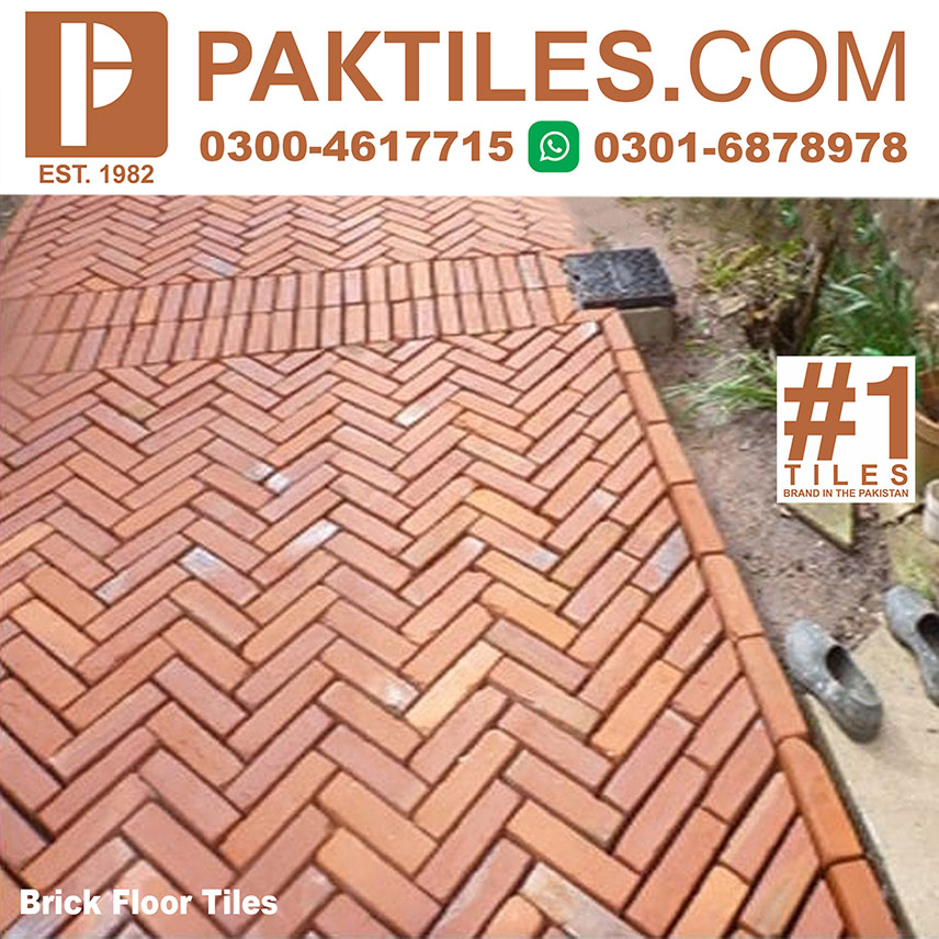 Red Bricks Outdoor Floor Gutka Tile In Sukkur Pakistan