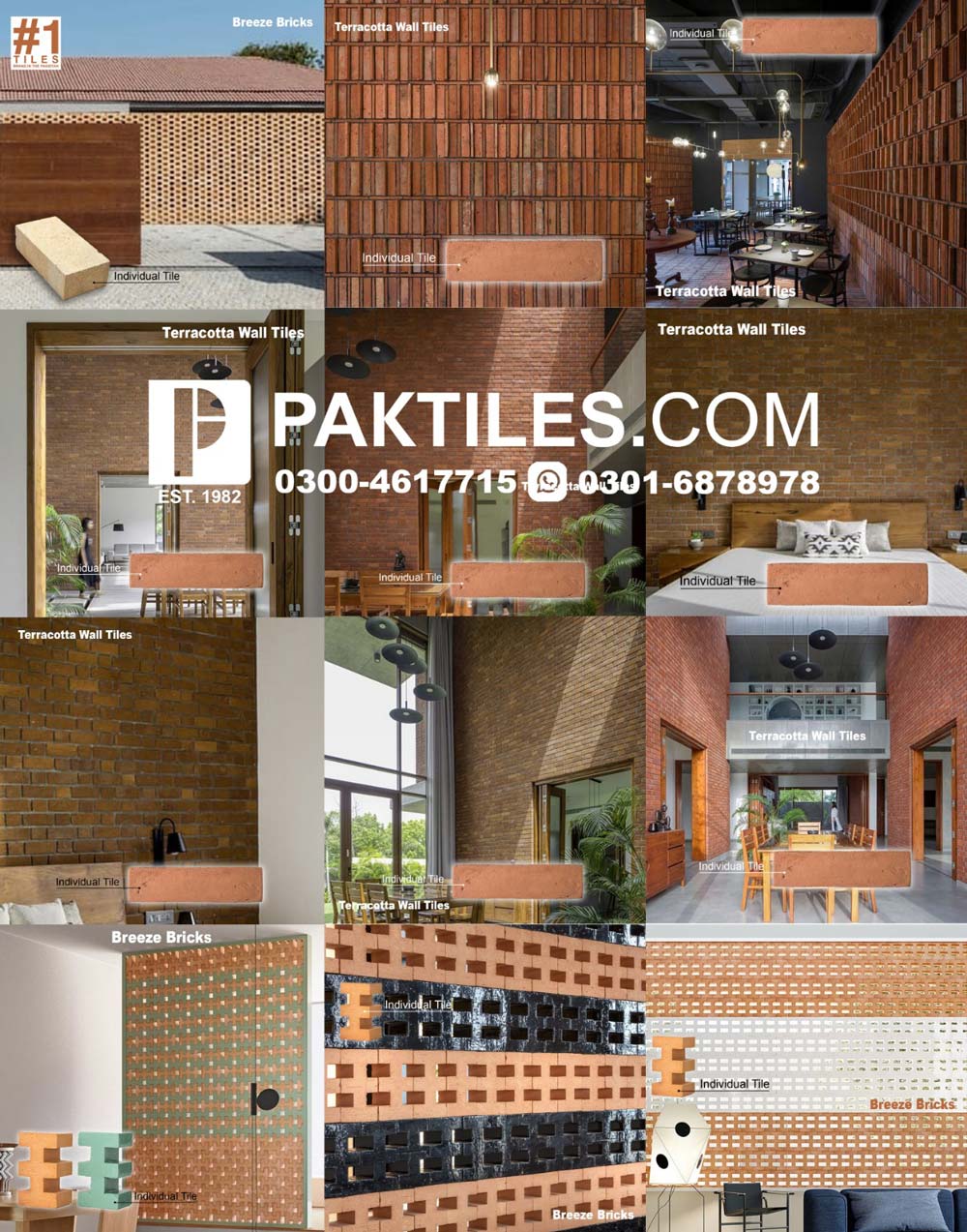 Terracotta Tiles in Daharki