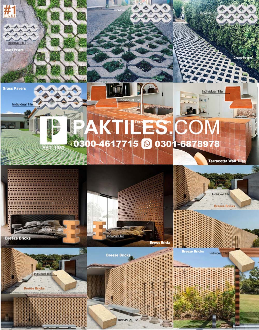 Terracotta Tiles in Daulatpur